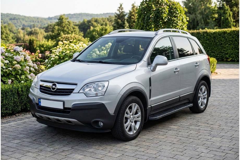 Opel Antara 2006–2017 Sivuporrast Bosphorus Black (2 kpl, alumiini) Image