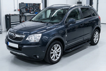 Opel Antara 2006–2017 RedLine Black sivuportaat (2 kpl, alumiini) kuva 1