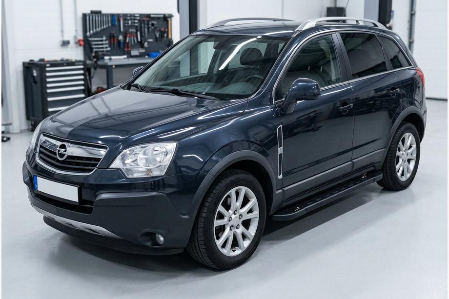 Opel Antara 2006–2017 RedLine Black sivuportaat (2 kpl, alumiini) Image
