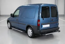 Opel Combo 2002–2012 Sivukynnykset RedLine V1 (2 kpl, alumiini) kuva 1