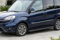 Opel Combo 2012–2018 Allmond Black sivuaskelmat (2 kpl, alumiini) kuva 1