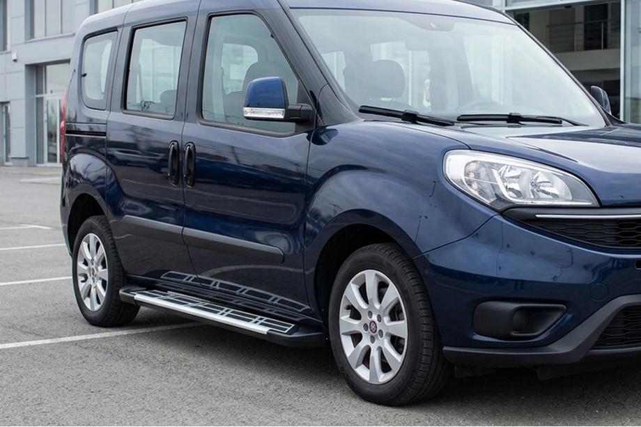 Opel Combo 2012–2018 Sunrise-astinlaudat (2 kpl, alumiini) Image