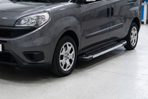 Opel Combo 2012–2018 RedLine V1 sivuportaat (2 kpl, alumiini) kuva 1