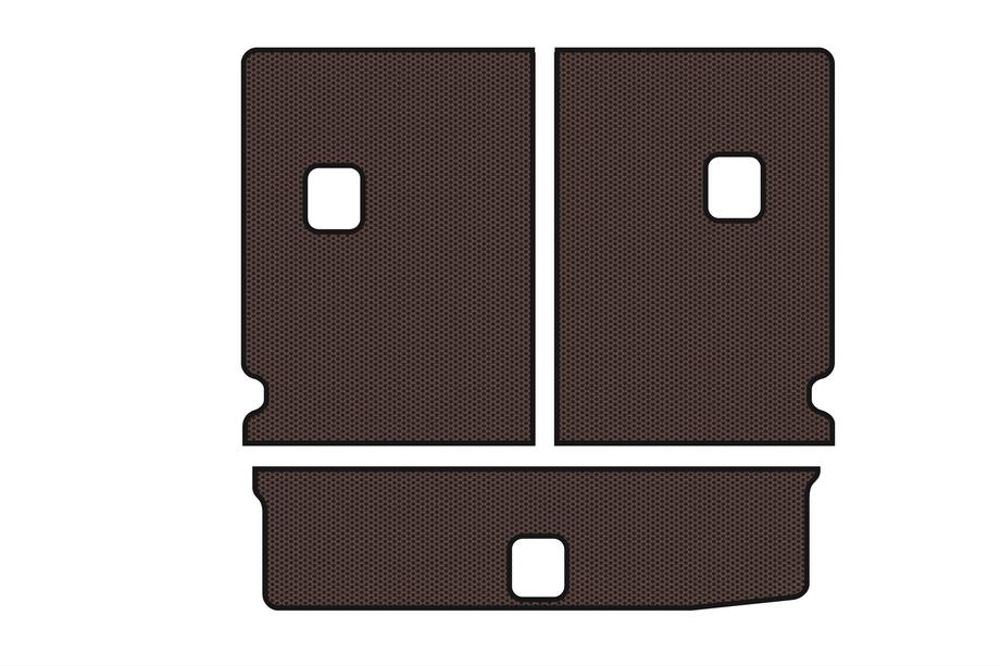 Chevrolet Orlando 2010–2018 Kuminen tavaratilan matto Carsuit V-1 (Ruskea) Kuva 1