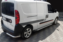 Opel Combo 2012–2018 Line-astinlaudat (2 kpl, alumiini) Maxi-alusta kuva 1