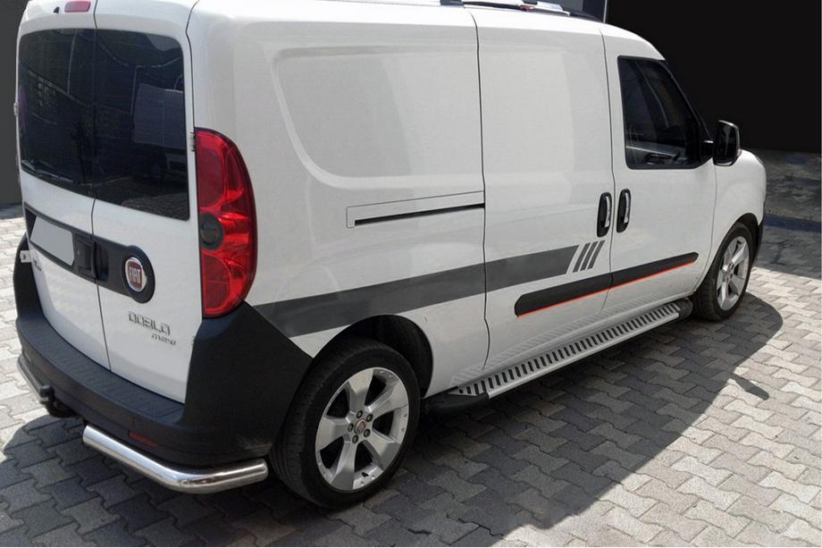 Opel Combo 2012–2018 Line-astinlaudat (2 kpl, alumiini) Maxi-alusta Image