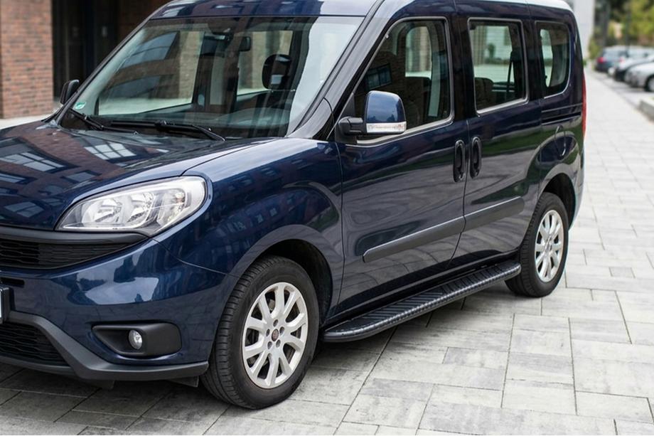Opel Combo 2012–2018 Sivuporrast Bosphorus Black (2 kpl, alumiini) Image