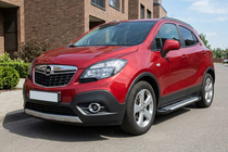 Opel Mokka 2012–2021 Line-astinlaudat (2 kpl, alumiini) kuva 1