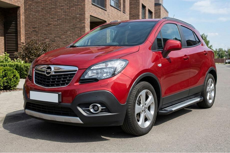 Opel Mokka 2012–2021 Line-astinlaudat (2 kpl, alumiini) Image