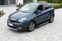 Opel Mokka 2012–2021 Duru sivuastinlaudat (2 kpl, alumiini) kuva 1