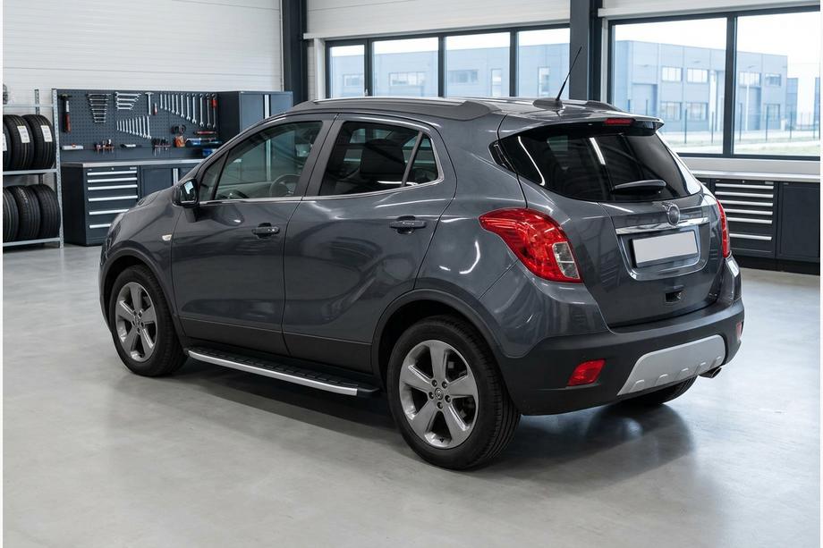 Opel Mokka 2012–2021 Fullmond sivuportaat (2 kpl, alumiini) Image