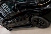 Nissan Primastar 2002–2014 Allmond Black sivuportaat (2 kpl, alumiini) kuva 4