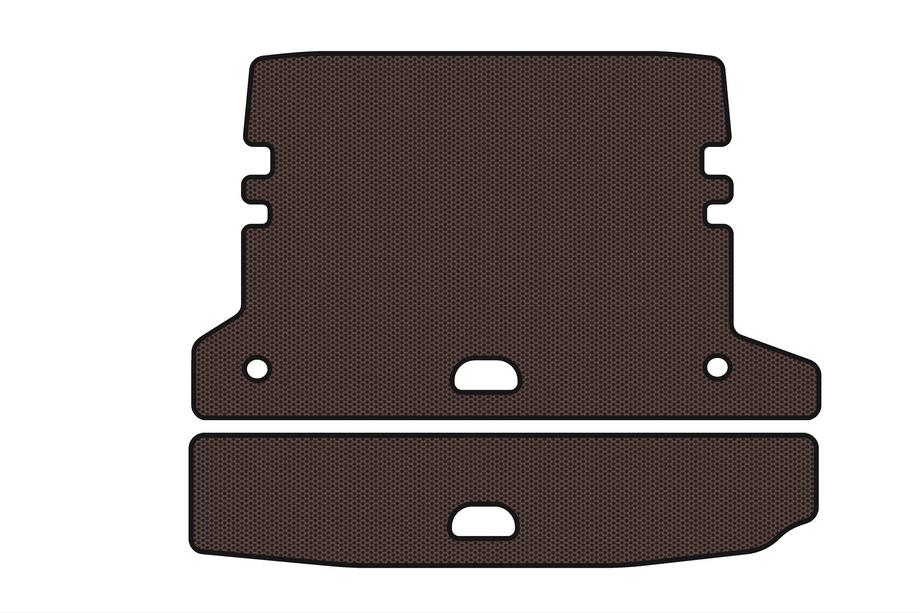 BMW 3-sarja F30/F31 2012–2019 Kuminen tavaratilan matto Carsuit V-2 (F-31, ruskea) Image