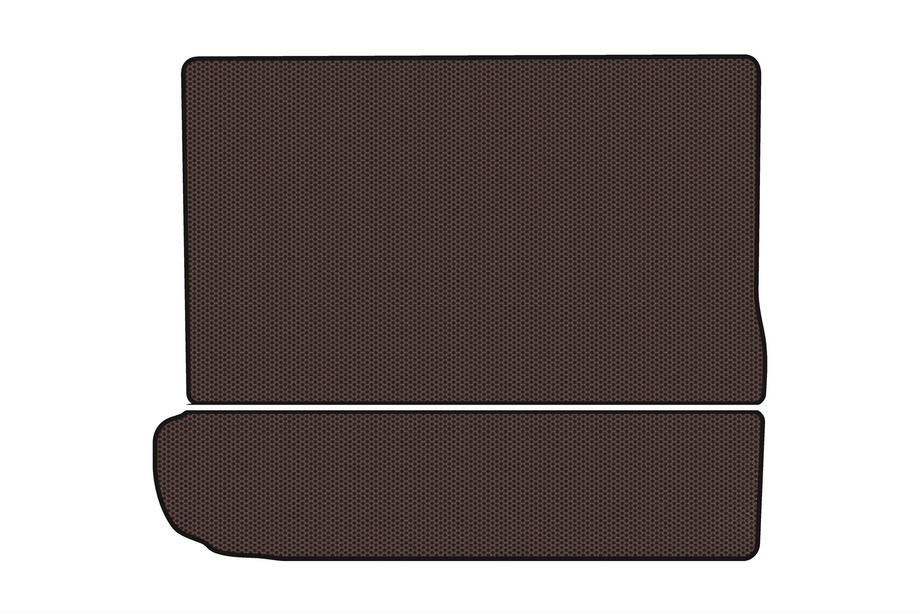 Citroen C-4 Picasso 2013–2022 Kuminen tavaratilan matto Carsuit (3. rivi taitettuna, ruskea) Image