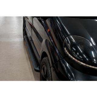 Allmond Black sivuaskelmat (2 kpl, alumiini) kuva 2