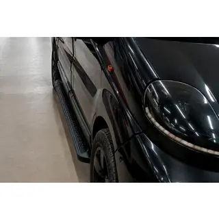 Allmond Black sivuportaat (2 kpl, alumiini) kuva 2