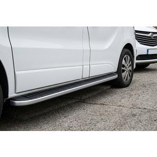 Sivuportaat Tayga Grey (2 kpl, alumiini) kuva 1