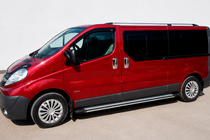 Renault Trafic 2001–2015 Rainbow sivuportaat (2 kpl, alumiini) kuva 2