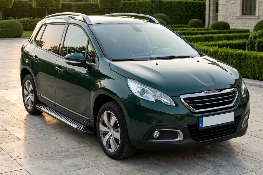 Peugeot 2008 2013–2019 Line-sivuporrassarja (2 kpl, alumiini) Image