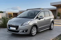Peugeot 5008 2009–2016 Line-sivuporrassarja (2 kpl, alumiini) kuva 1