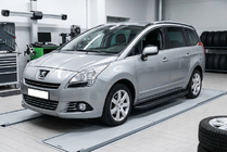 Peugeot 5008 2009–2016 Sivuporrast Bosphorus Black (2 kpl, alumiini) kuva 1
