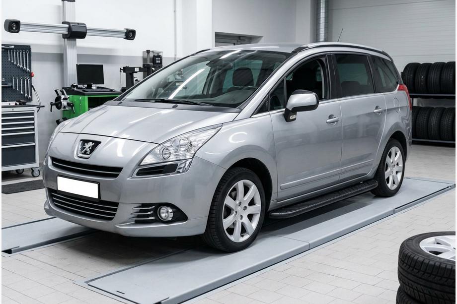 Peugeot 5008 2009–2016 Sivuporrast Bosphorus Black (2 kpl, alumiini) Image