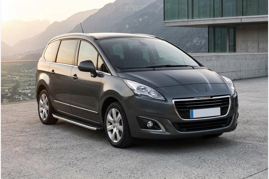 Peugeot 5008 2009–2016 Fullmond sivuportaat (2 kpl, alumiini) Image