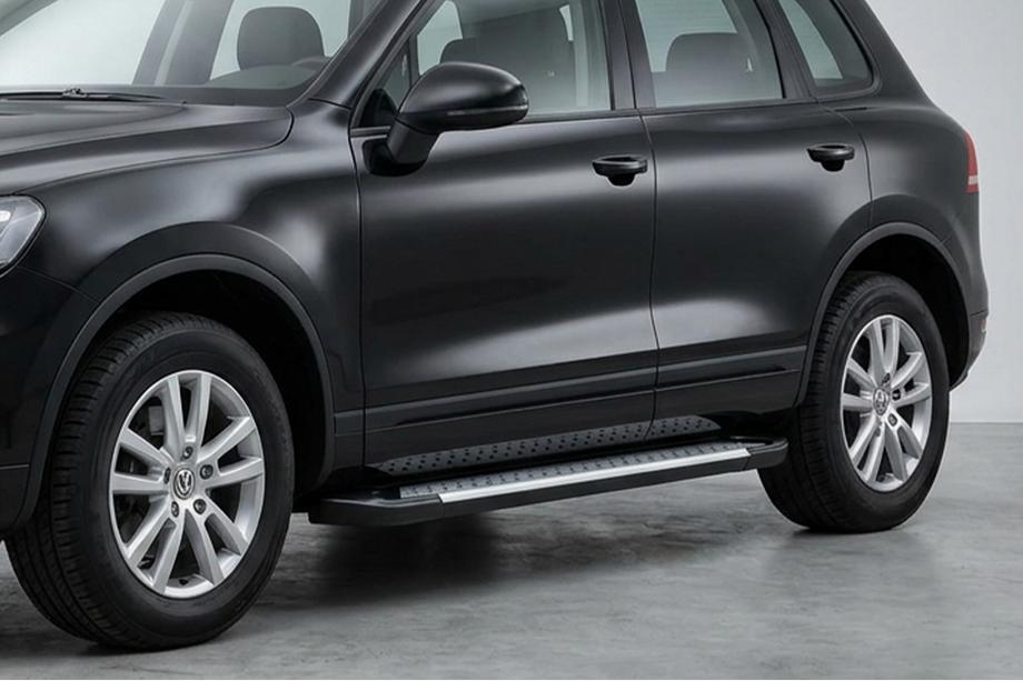Porsche Cayenne 2003–2010 Allmond sivukynnykset (2 kpl, alumiini) Image