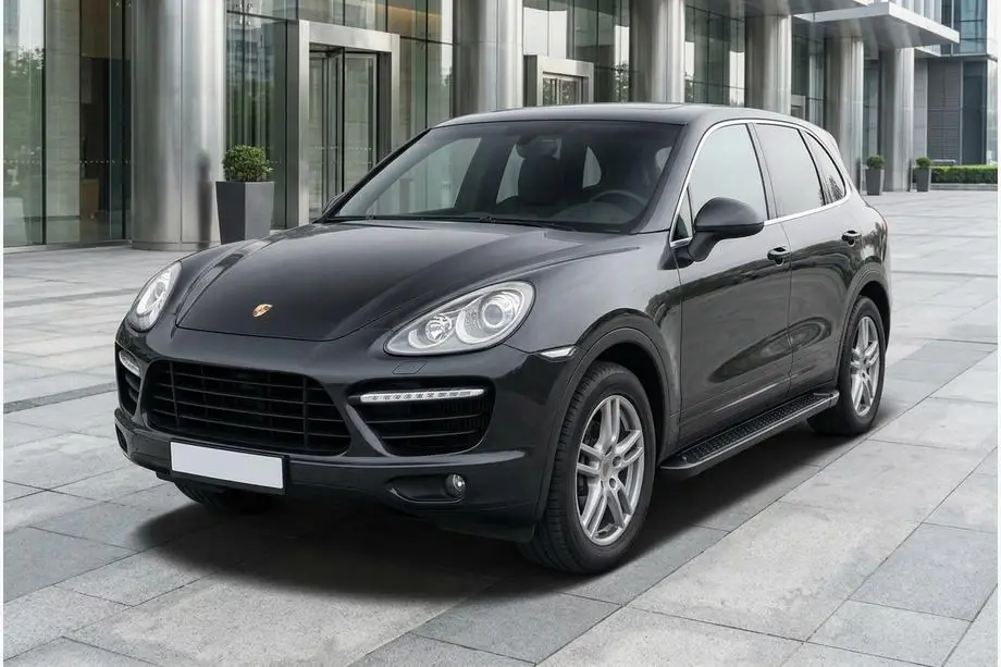 Porsche Cayenne 2010–2017 Allmond Black sivuportaat (2 kpl, alumiini) Image