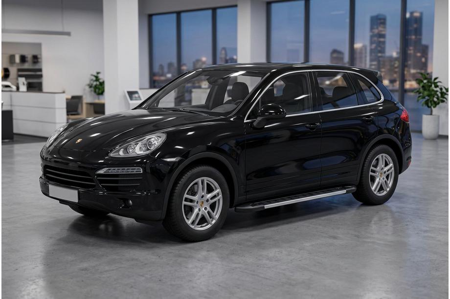 Porsche Cayenne 2010–2017 RedLine V1 sivuportaat (2 kpl, alumiini) Image