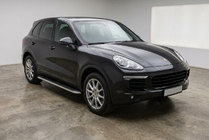 Porsche Cayenne 2010–2017 Maydos V1 sivuportaat (2 kpl, alumiini ↗ ruostumaton teräs) kuva 1