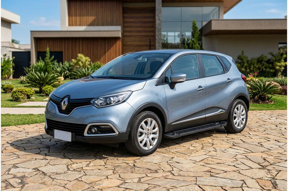 Renault Captur 2013–2019 RedLine Black sivuportaat (2 kpl, alumiini) Image