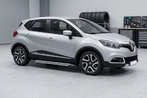 Renault Captur 2013–2019 Rainbow sivuportaat (2 kpl, alumiini) kuva 1