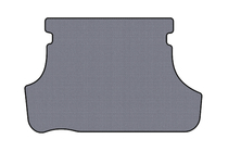 Toyota Yaris 2006–2011 Kuminen tavaratilan matto Carsuit (SD, USA, harmaa) kuva 1