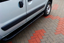 Renault Kangoo 1998–2008 Allmond Black sivuaskelmat (2 kpl, alumiini) kuva 1