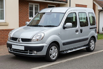 Renault Kangoo 1998–2008 Sunrise-astinlaudat (2 kpl, alumiini) kuva 1