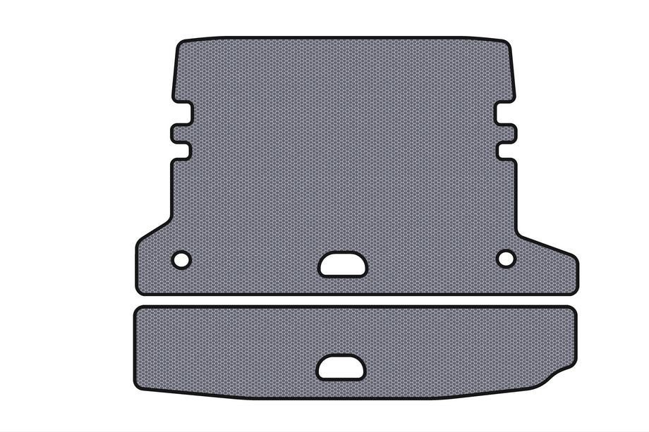 BMW 3-sarja F30/F31 2012–2019 Kuminen tavaratilan matto Carsuit V-2 (F-31, harmaa) Image