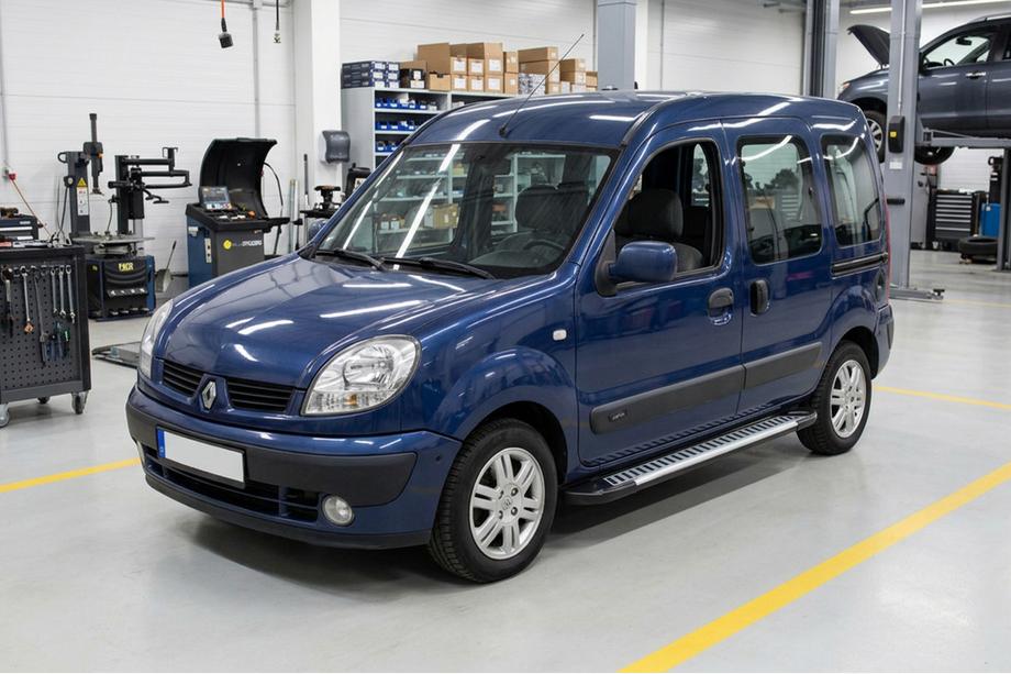 Renault Kangoo 1998–2008 Line-sivuporrassarja (2 kpl, alumiini) Image
