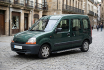 Renault Kangoo 1998–2008 Duru sivuastinlaudat (2 kpl, alumiini) kuva 1