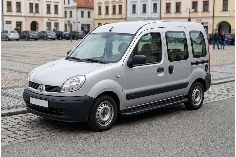 Renault Kangoo 1998–2008 Bosphorus Black sivuastinlaudat (2 kpl, alumiini) Image