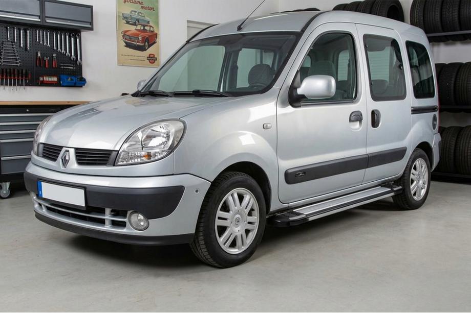 Renault Kangoo 1998–2008 Rainbow sivuporrassarja (2 kpl, alumiini) Image