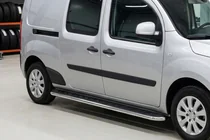 Renault Kangoo 2008–2020 Maydos V1 sivuastinlaudat (2 kpl, alumiini / ruostumaton teräs) kuva 1