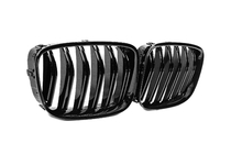 BMW 5-sarja F07 2009–2017 Munuaissäleiköt M-Look (kiiltävän musta) kuva 4