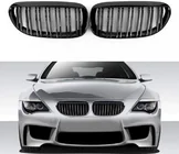 BMW 6-sarja E63/E64 2003–2010 Munuaissäleiköt M-Look (kiiltävän musta) kuva 1