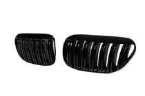 BMW 6-sarja E63/E64 2003–2010 Munuaissäleiköt M-Look (kiiltävän musta) kuva 3