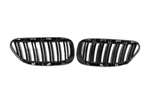 BMW 6-sarja E63/E64 2003–2010 Munuaissäleiköt M-Look (kiiltävän musta) kuva 5