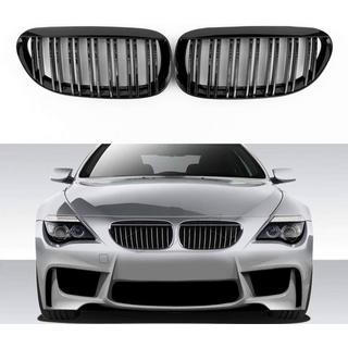 Munuaissäleiköt M-Look (kiiltävän musta) BMW 6-sarja E63/E64 2003–2010 kuva 1