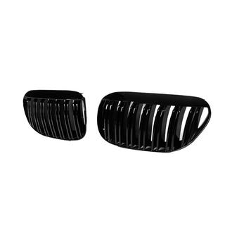 Munuaissäleiköt M-Look (kiiltävän musta) BMW 6-sarja E63/E64 2003–2010 kuva 3