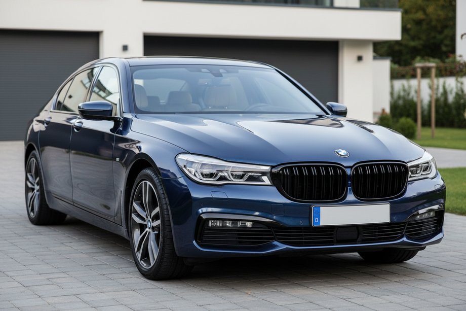 BMW 7-sarja G11/G12 2015–2022 M-Look munuaismaski (2016-2019, kiiltävä musta) Image