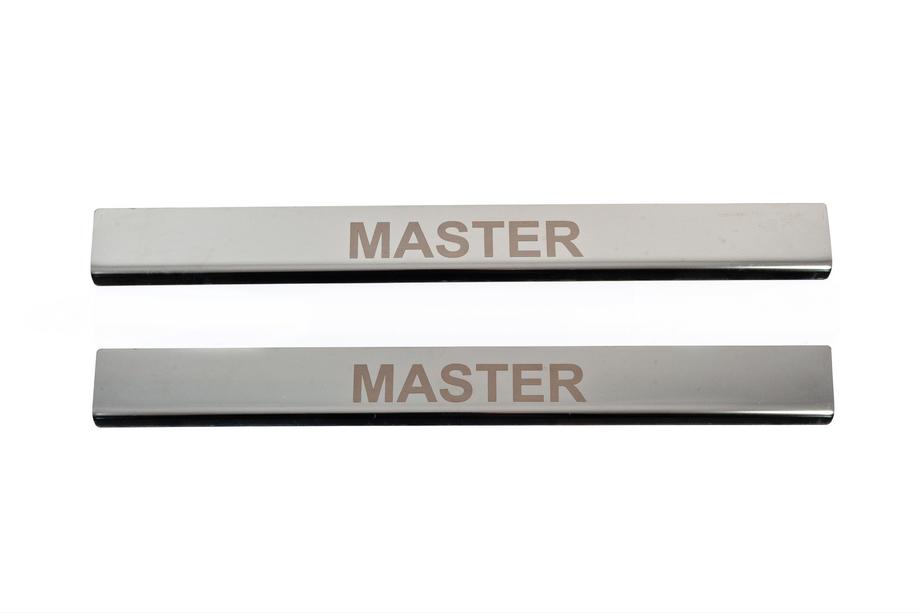 Renault Master 1998–2010 Ruostumattomat kynnyslistat (2 kpl) Image
